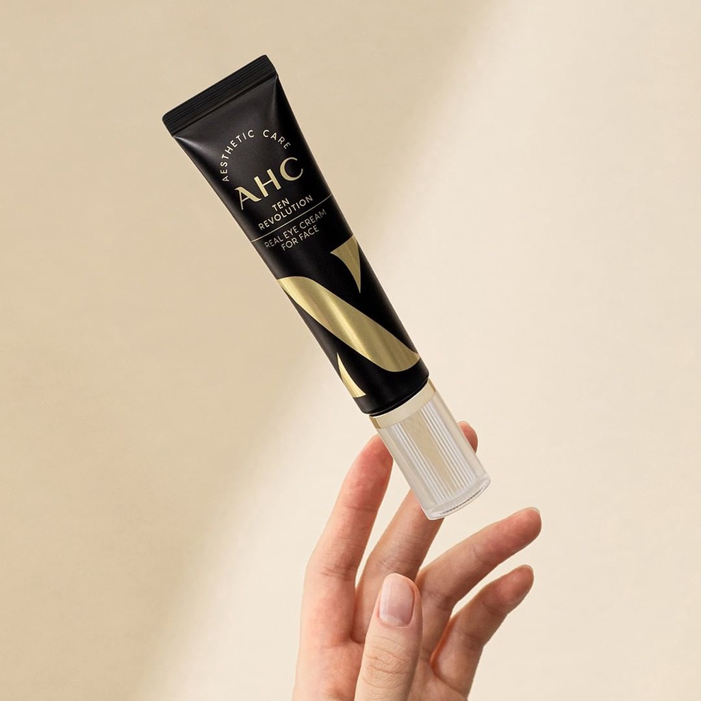 Kem Mắt AHC Ageless, Youth Lasting, Ten Revolution Real, Premier Ampoule In Eye Cream For Face