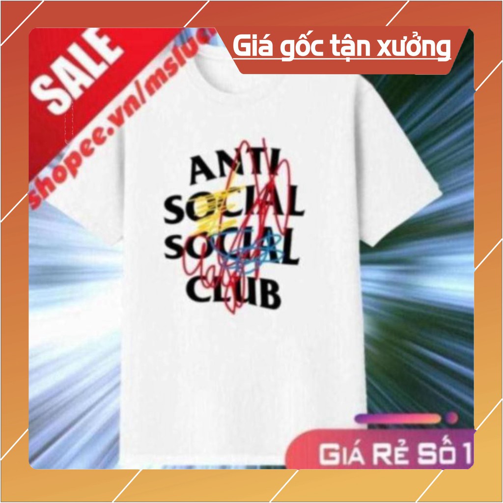 [FREESHIP] Áo thun anti social social club, áo thun trend 2021, áo thun nữ, vải cotton mát mịn, áo hàn quốc