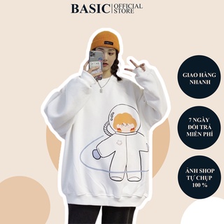 Áo sweater,áo nỉ hình mặt người form rộng nam nữ mặc cực đẹp
