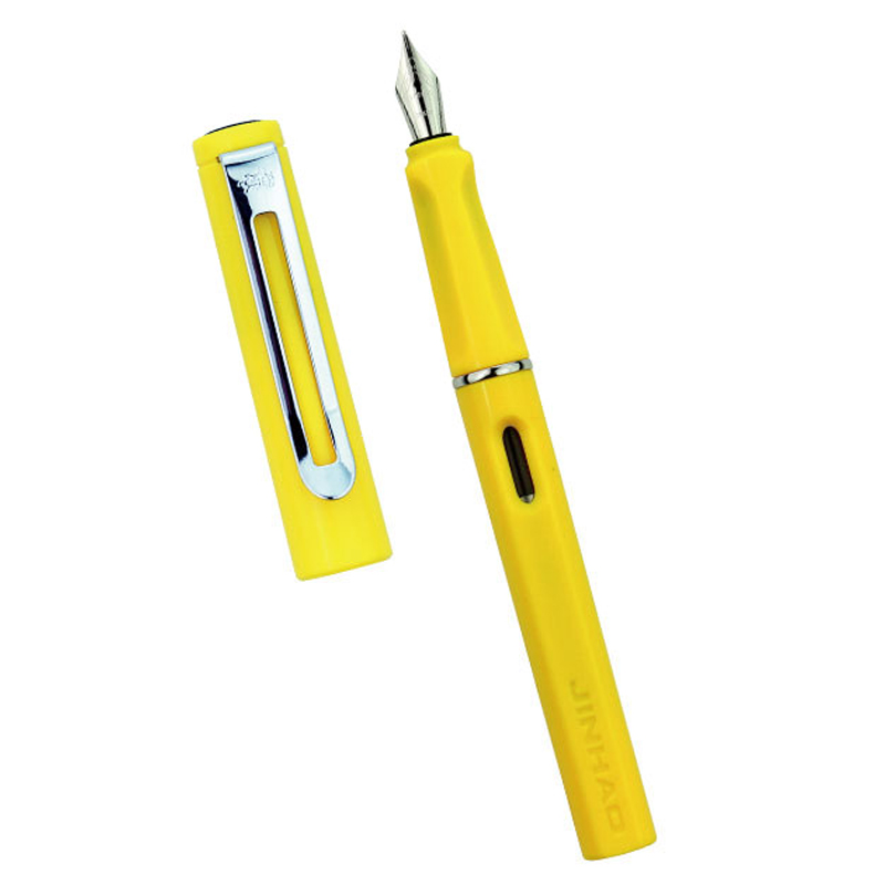 Bút máy Cây viết J599A vỏ nhựa cao cấp nhiều màu sắc, chuyên luyện chữ đẹp