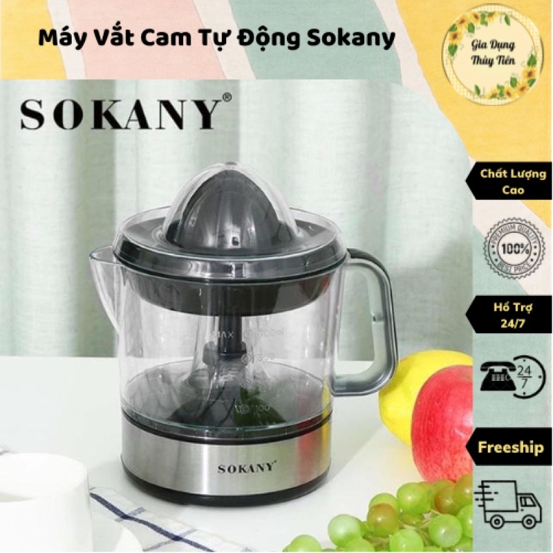 Máy vắt cam tự động Sokanyy