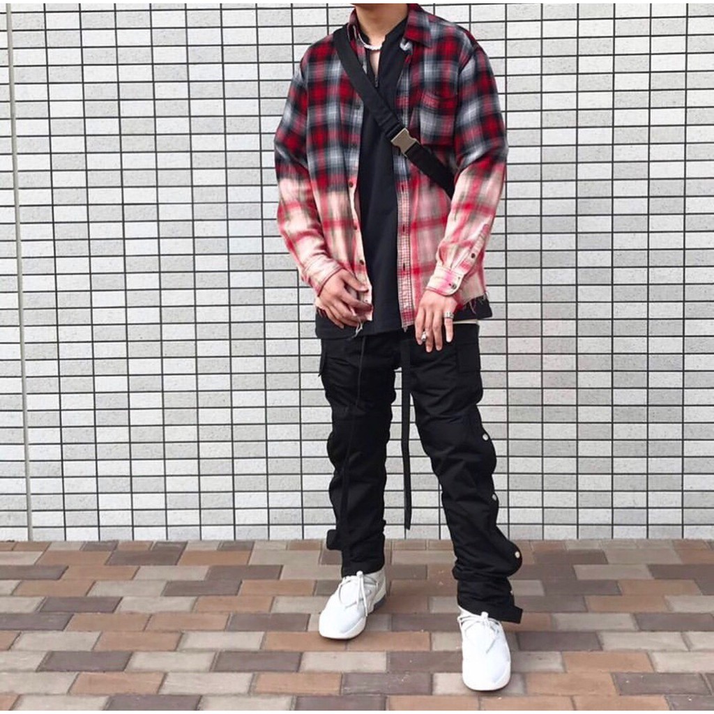 ⚡️ - Quần FEAR OF GOD Nylon Cargo Snap Pants Black Sixth Collection cao cấp full tag túi, quần snap FOG