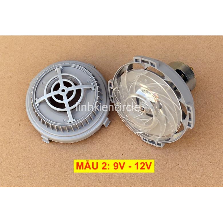 Motor quạt hút bụi 9V - 12V 15A - 100W motor Mabuchi chất lượng cao chế máy hút bụi motor 540 tốc độ cao - LK0181