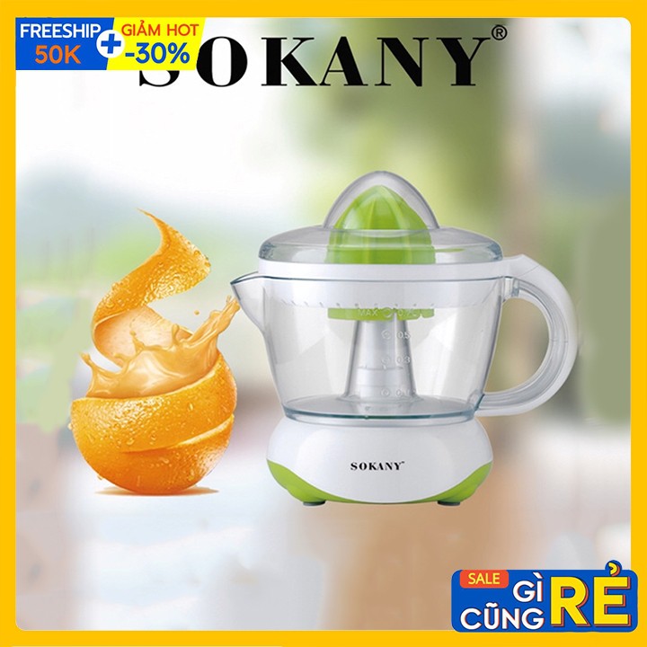 Máy vắt cam Sokany dung tích 700ml nhỏ gọn cao cấp bảo hành toàn quốc