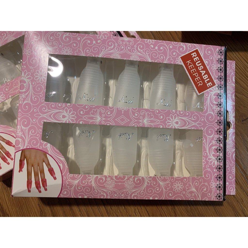 Kẹp Ủ Tháo Gel Tay Hộp 10 Cái
