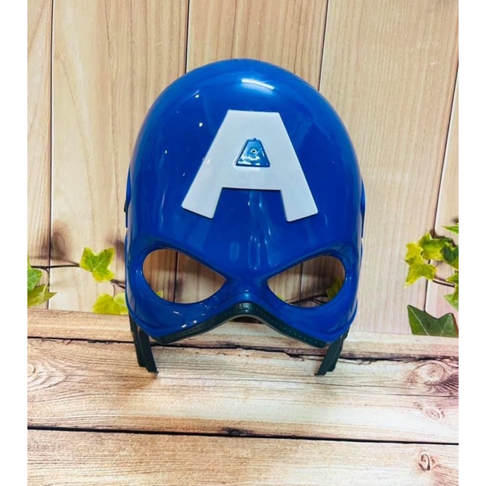 Mặt nạ Captain America có đèn hoá trang / mặt nạ siêu anh hùng đội trưởng mỹ