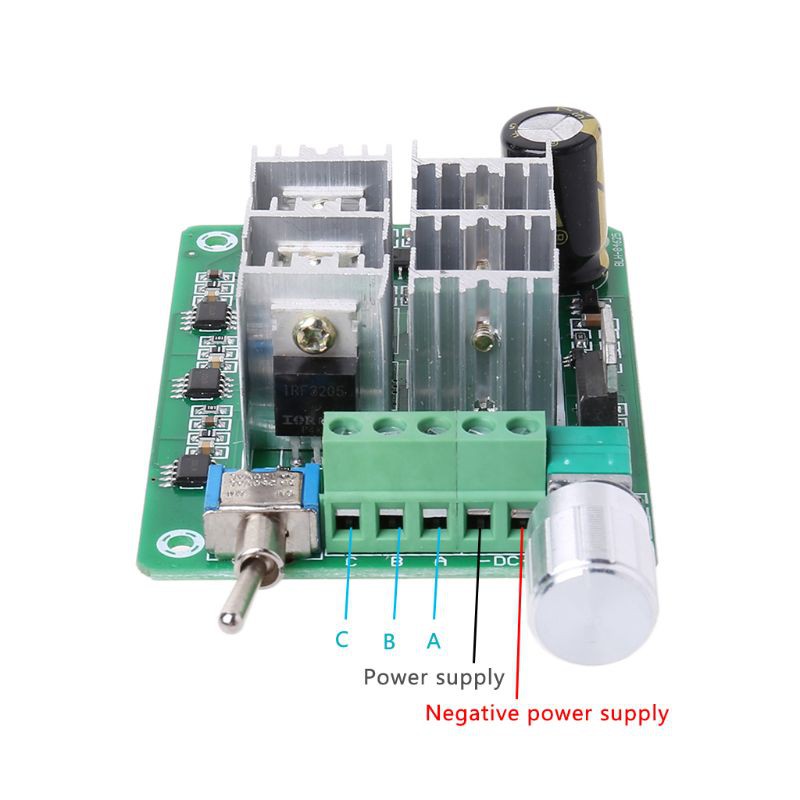 neva* BLDC Three-Phase Sensorless Brushless Motor Speed Controller Explosive Fan Drive DC 5-36V