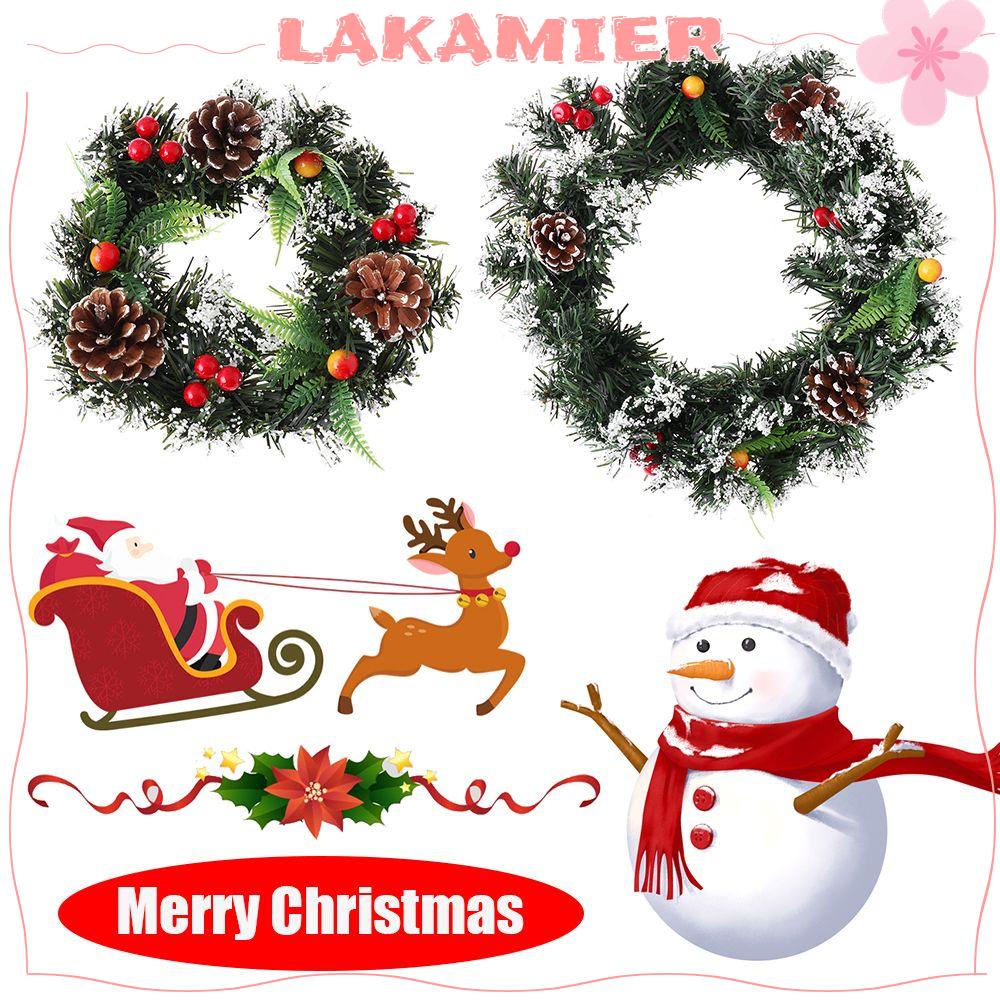 Vòng Hoa Treo Cửa Trang Trí Giáng Sinh