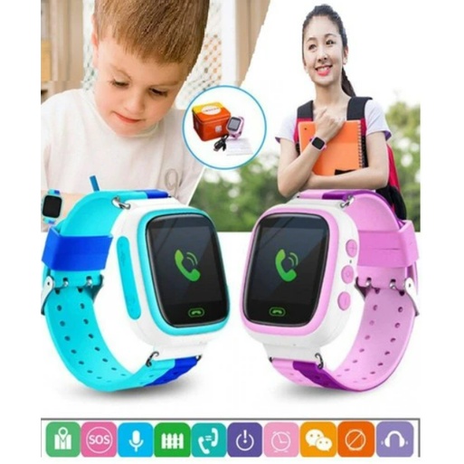 Đồng hồ thông minh cho bé Y51 có GPS định vị và lắp sim nghe gọi được, đồng hồ đeo tay bảo đảm an toàn cho trẻ