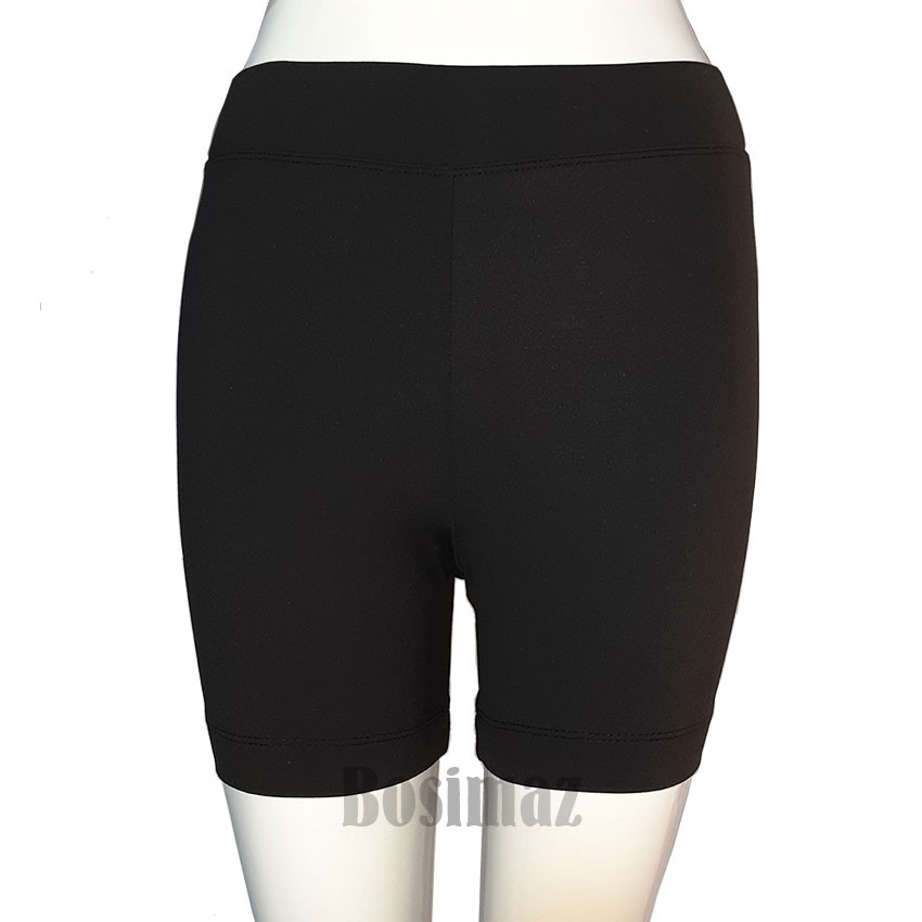 Quần Legging Nữ Bosimaz MS341 đùi không túi màu đen cao cấp, thun co giãn 4 chiều, vải đẹp dày, thoáng mát không xù lông | BigBuy360 - bigbuy360.vn