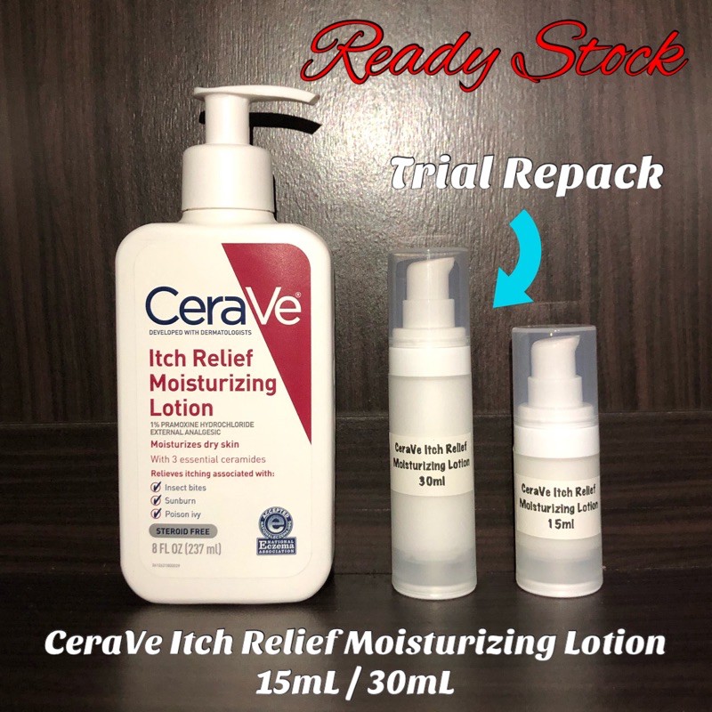 cerave moisturizing lotion itch relief