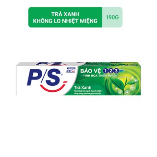 Kem đánh răng P/S Bảo Vệ 123 Trà Xanh 190g