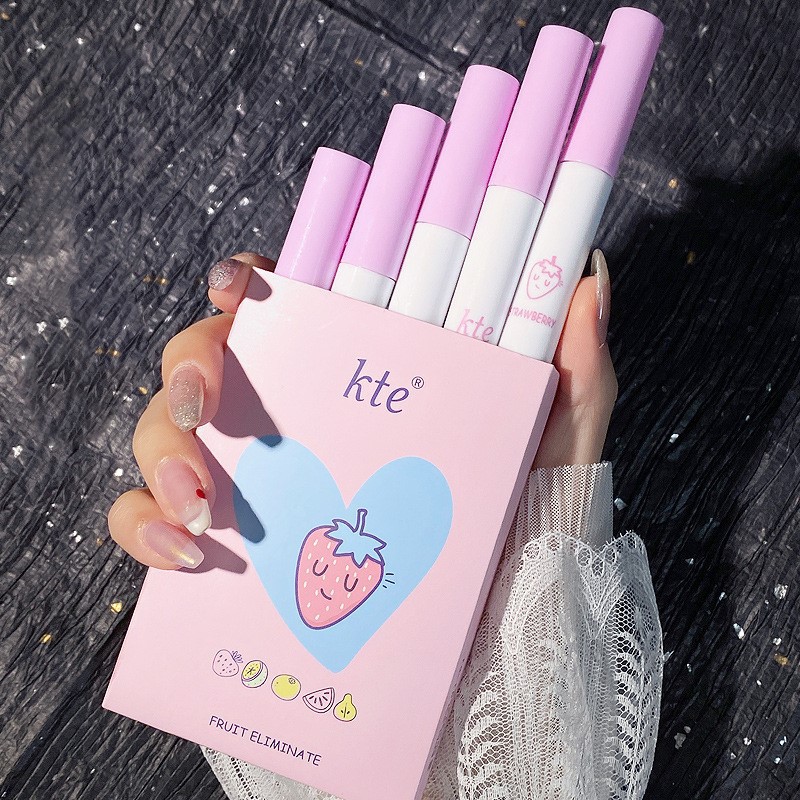 Set 5 Cây Son Kem KTE Fruit Eliminate Siêu Lì Nội Địa Trung Chính Hãng | BigBuy360 - bigbuy360.vn