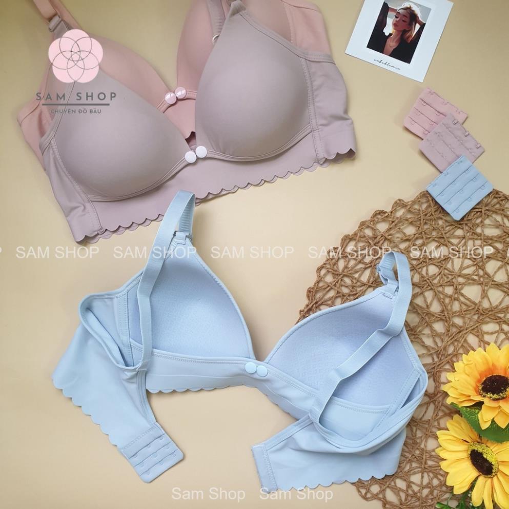 Áo Lót Bầu Mặc Trước Và Sau Sinh HL7702 Su Đúc Cúc Bấm Tiện Lợi,Kháng Khuẩn