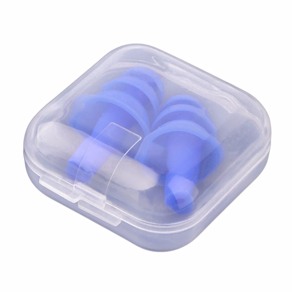 [Hàng mới về] Nút bịt tai silicone chống ồn đeo thoải mái khi ngủ