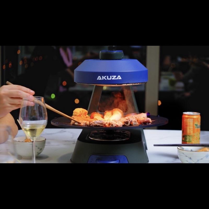 Bếp nướng không khói tự xoay BBQ