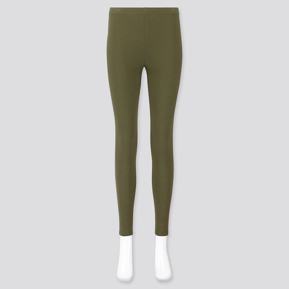 Quần legging thun tăm nữ  xinh xắn của UNIQLO