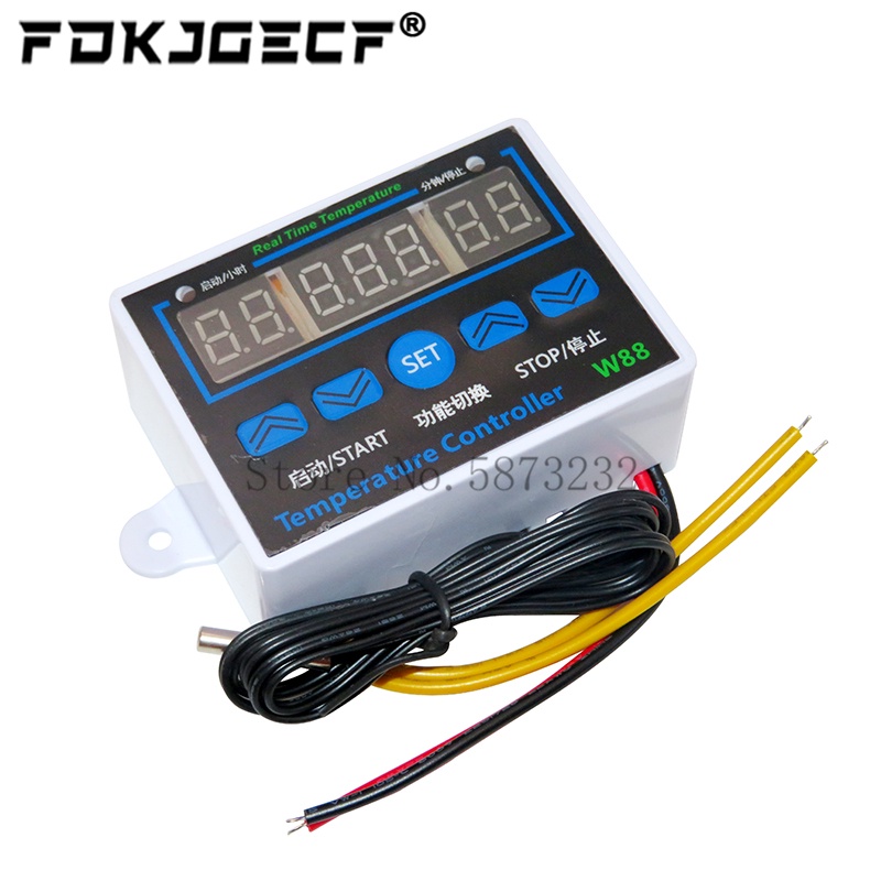 Công Tắc Điều Khiển Nhiệt Độ Thông Minh XH-W1411 W88 W1411 12V / 220V 10A