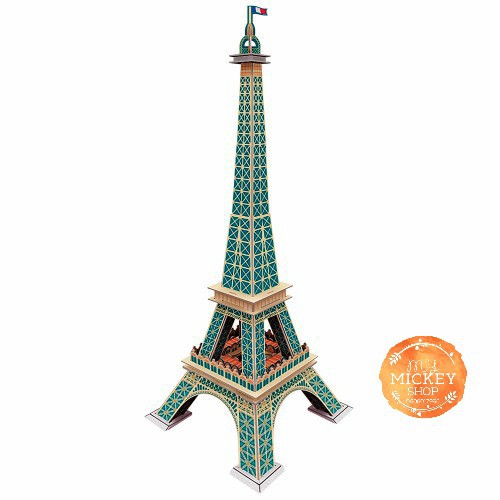 Bộ xếp hình mô hình 3D tháp Eiffel - Sassi Junior 3D GUSTAVE EIFFEL