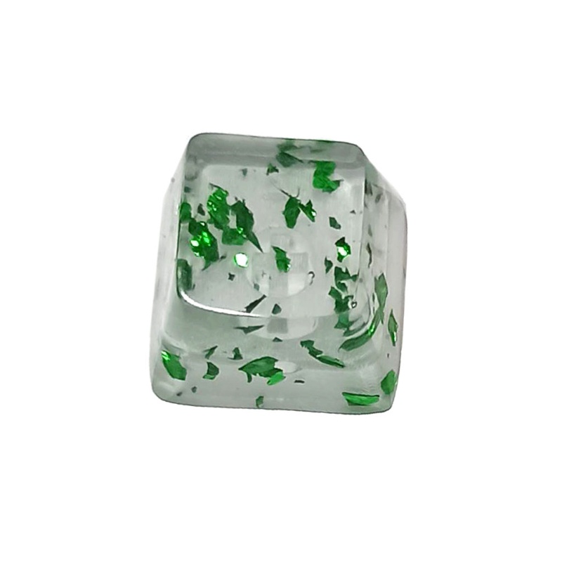 Nút Bàn Phím Cơ 1 Nút Trong Suốt In Hình btsg Đính Kim Sa Lấp Lánh