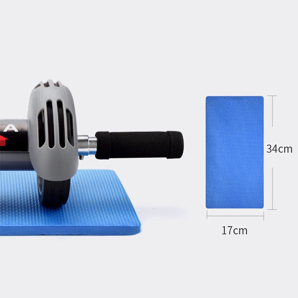 Có thể bán buôn Con lăn tập cơ bụng tự động Rebound Bánh xe đôi thể dục cho nam giới Nữ mới bắt đầu Trong nhà Ngoài trời Vermont055 Hàng giao ngay