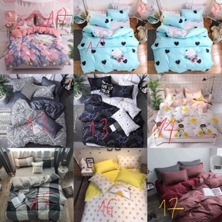 Set chăn ga gối cute