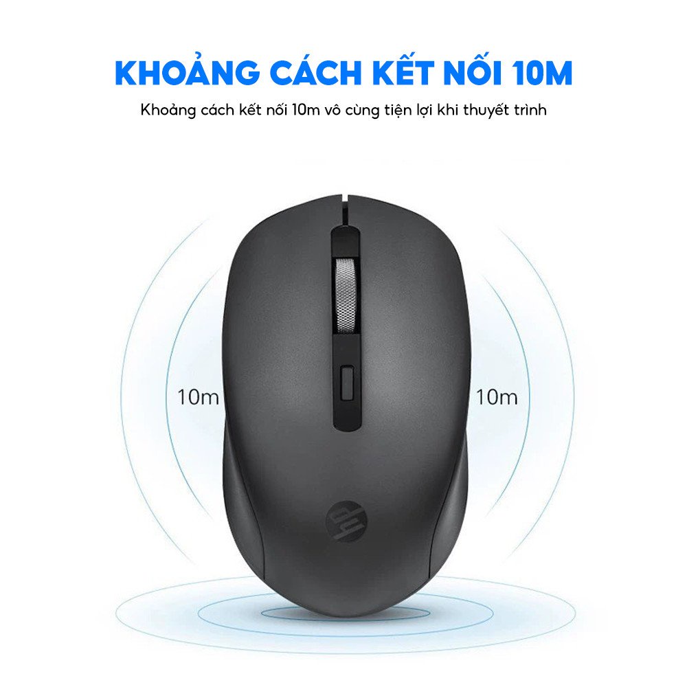 Chuột không dây wireless cơ gaming cho laptop máy tính click chuột không ồn có led FM510A