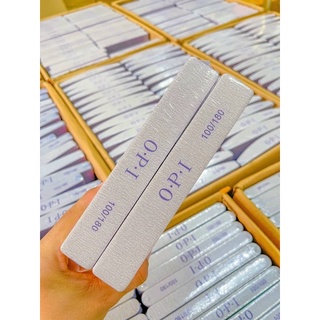 Dụng cụ dũa móng tay loại mỏng, dùng trong ngành nails, từ nhựa EVA và giây cát. Dũa móng OPI dày đủ 5 mẫu
