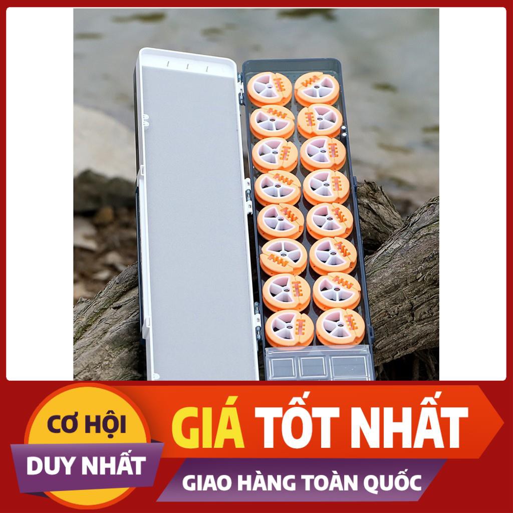 Hộp Đựng Phao_Bộ Trục Thẻo Câu Đài Silicon Dài 55cm