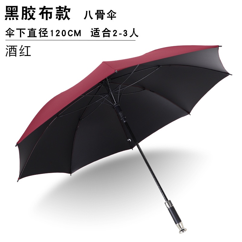 Ô Dù Dài cỡ lớn Che Mưa Che Nắng Chống Tia UV 2 Lớp nan to chống gỉ Cao Cấp phong cách Tán ô rộng