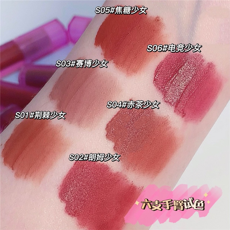 Abpopa Giống Như Thật® Son Kem Lì Mềm Mượt Dưỡng Ẩm Môi