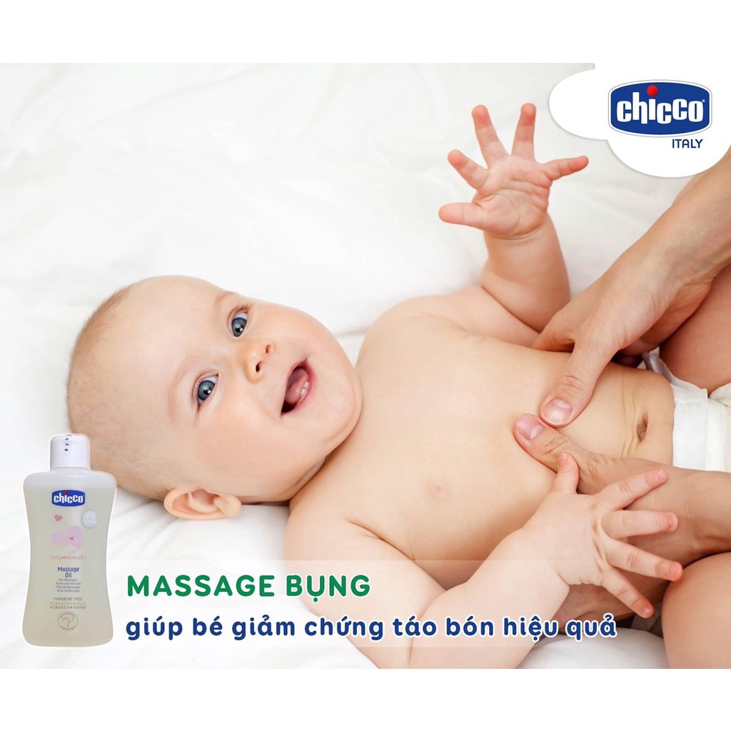 Dầu massage cho bé sơ sinh CHICCO