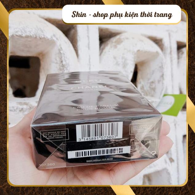 Nước hoa cho nam bleu dầu thơm lịch lãm nồng độ edp dung tích 100ml hương thơm nam tính quyến rũ - Shin Shop