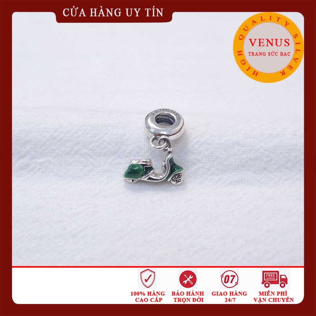 [Charm bạc 925 cao cấp] Charm xe Vespa- Mã sản phẩm VENUST29