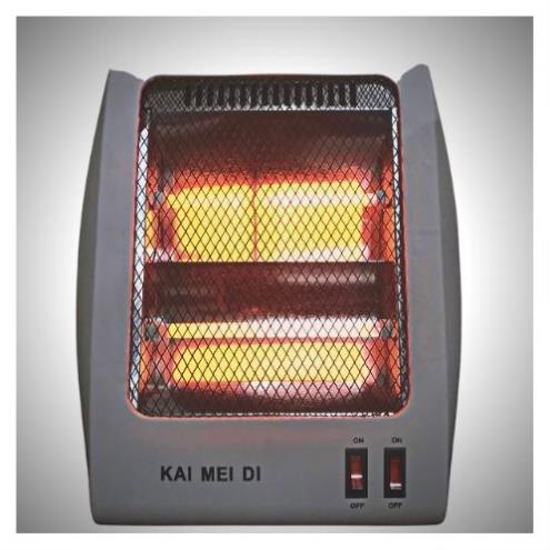 [SỈ- RẺ] Đèn Sưởi 2 Bóng Kaimeidi Hàng Nội Địa- 800W- Quạt Sưởi Halogen Siêu Bền Tỏa Nhiệt Đều Tiết Kiệm Điện Gấp 2 Lần