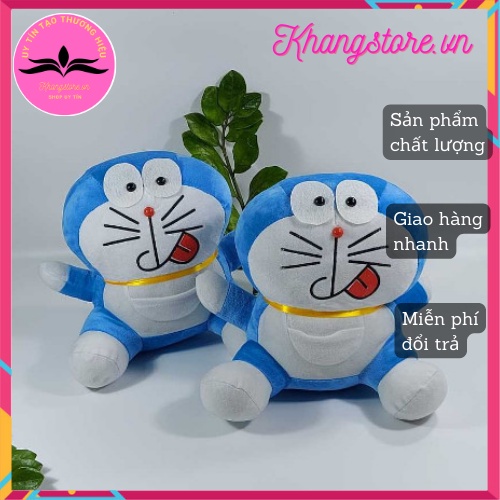 Thú gấu nhồi bông, gối ôm hình DOREMON biểu cảm, quà tặng đáng yêu cho bé-SANBEO.VN