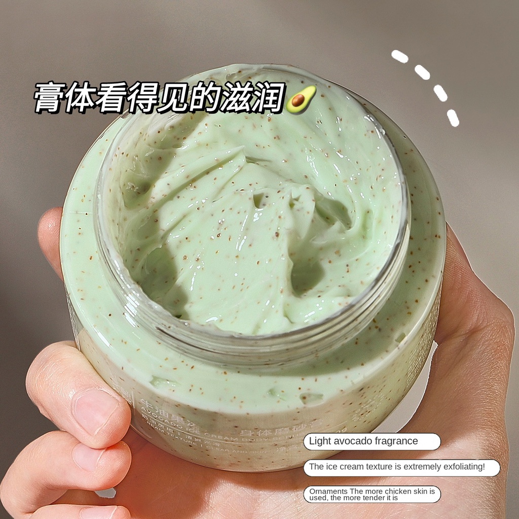 Kem Tẩy Tế Bào Chết Toàn Thân Chiết Xuất Bơ 250g