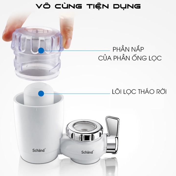 ĐẦU LỌC NƯỚC LẮP TRỰC TIẾP TẠI VÒI MÁY LỌC NƯỚC MINI CÔNG NGHỆ CAO