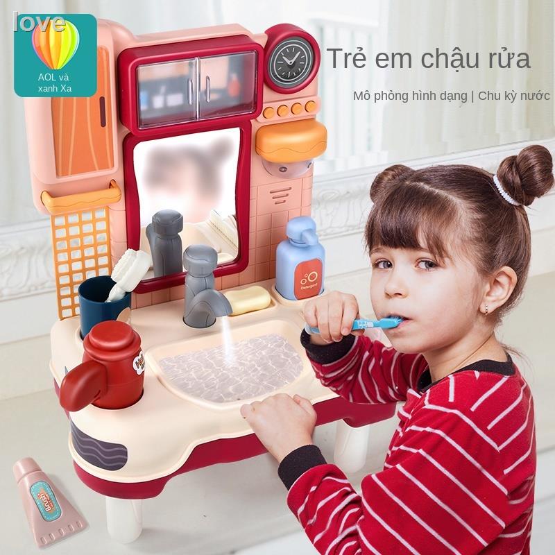 ✳✻✙Bàn trang điểm rửa tay cho trẻ em ổ cắm điện nước quà tặng sinh nhật