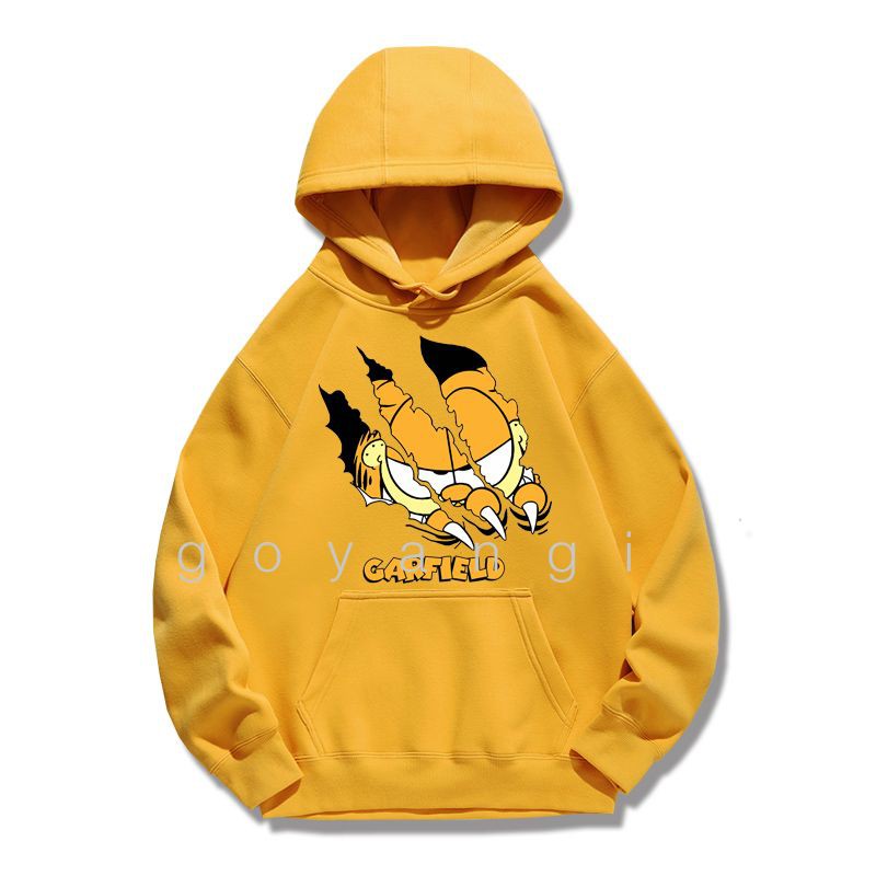 Áo hoodie Scratching Cat oversize Unisex phong cách Hàn Quốc