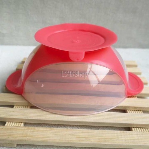 Bát ăn dặm chống đổ kèm thìa báo nóng cảm biến màu an toàn cho bé