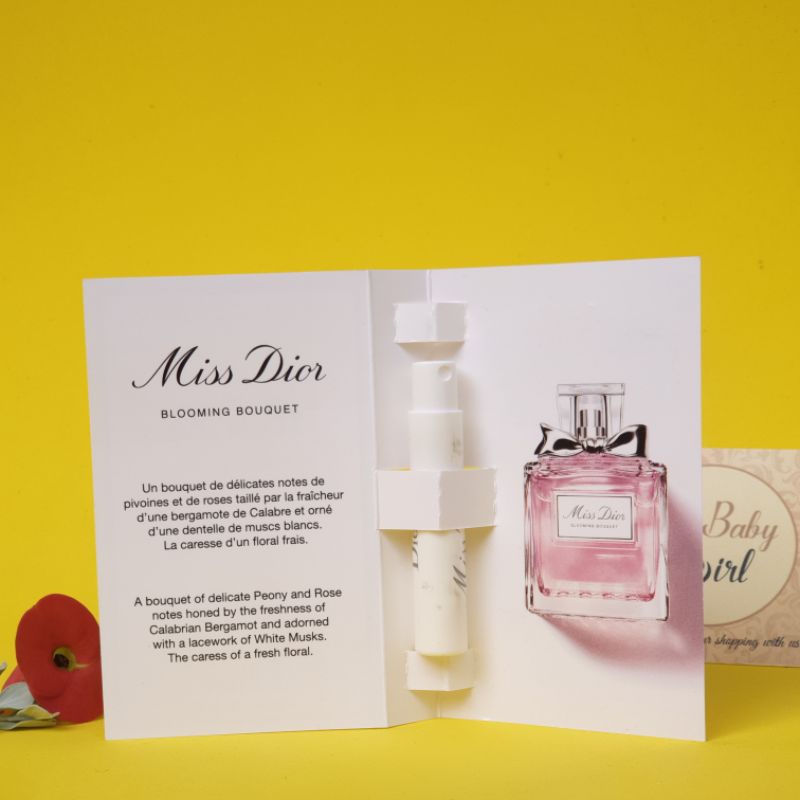 Mẫu Thử Nước Hoa Nữ Miss Dior Blooming Bouquet 1ml