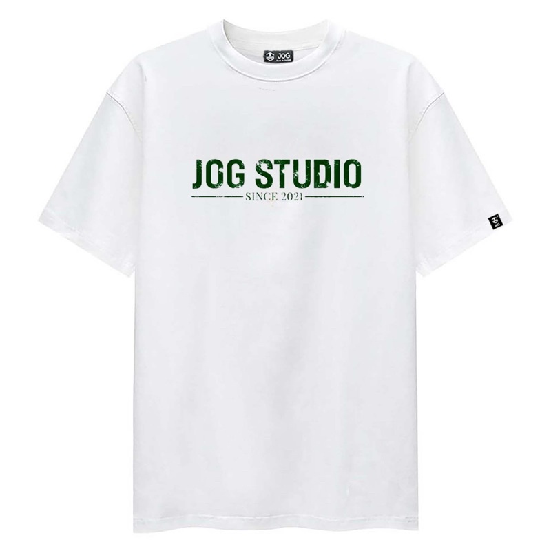 Áo Thun JOG Studio Unisex Nam Nữ Form Rộng Cotton 100%