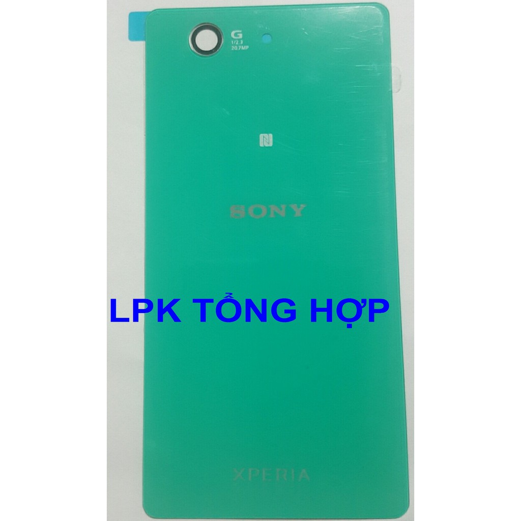 NẮP LƯNG SONY Z3 MINI MÀU XANH