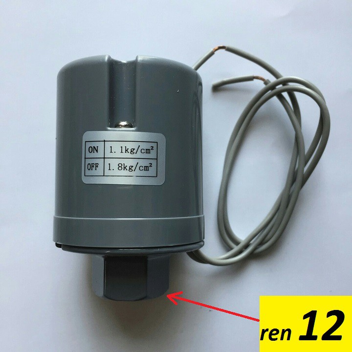Role bơm tăng áp - Role máy bơm tăng áp ren 12,14,21mm tuỳ chọn