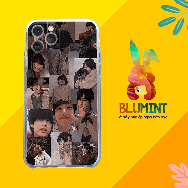 Ốp lưng iphone silicon Idol KPOP BTS Taehyung so funny BLUBTS0041