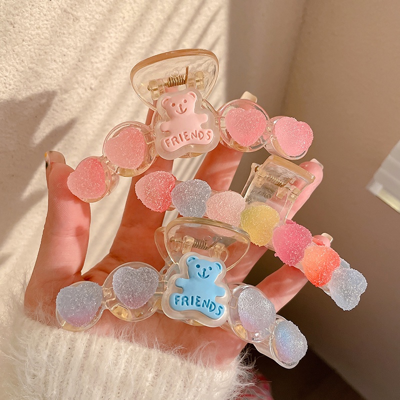 Kẹp Tóc Hình Trái Tim Đáng Yêu Cho Nữ