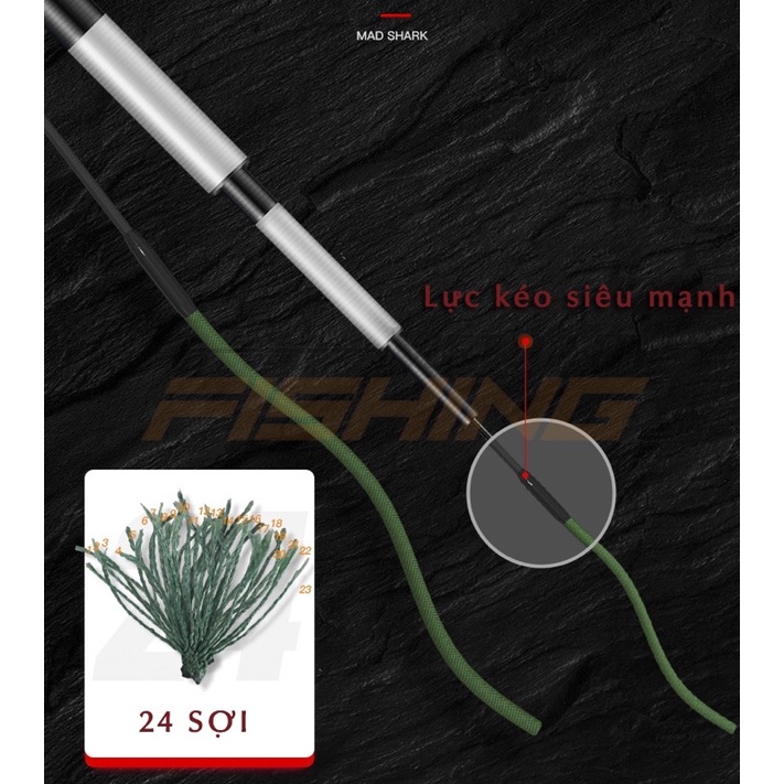 Cần câu tay Handing SHARK 6H