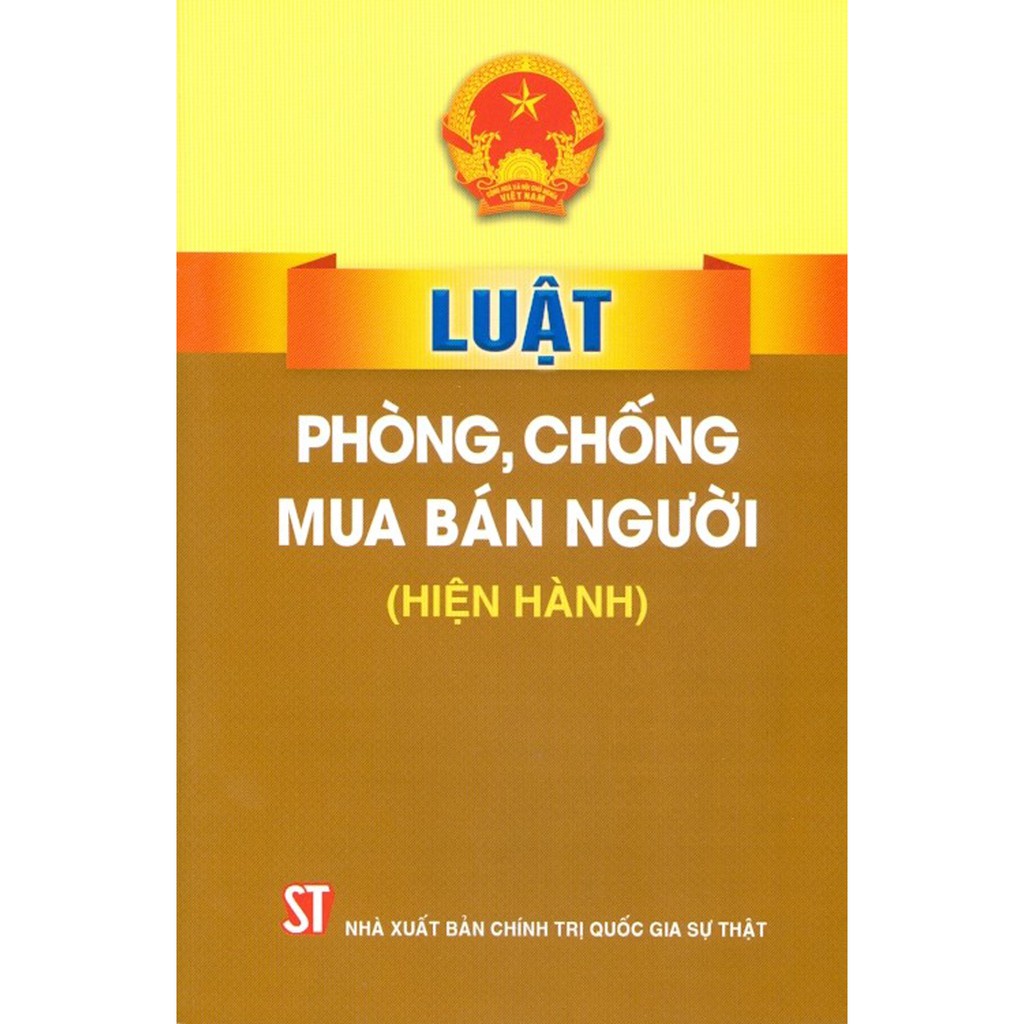 Sách - Luật Phòng, Chống Mua Bán Người (Hiện Hành)