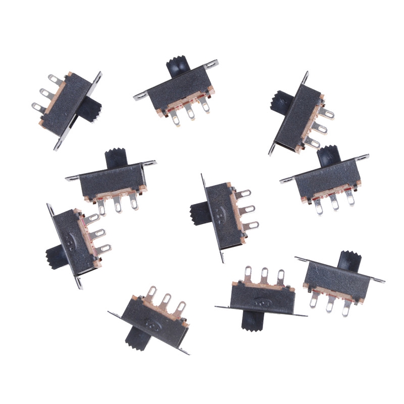 Bộ 10 Công Tắc 2 Vị Trí DPDT 2P2T 6 Pin 0.5A 50V